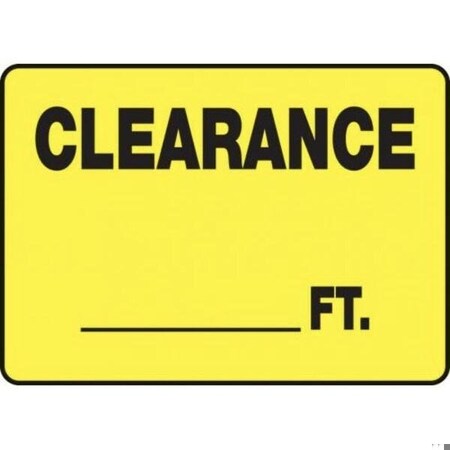 Accuform OSHA WARNING SAFETY SIGN LOW MECR304XT MECR304XT